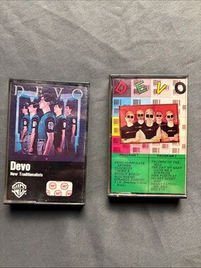 Devo Cassette Tapes - New Traditionalists and Duty for the Future Tested